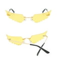 thumbnail image 2 of Lunettes de Soleil Rétro Forme Irrégulière Vintage Unisexe, 2 of 2
