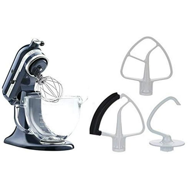 KitchenAid 5Quart Stand Mixer Glass Bowl Blue Willow