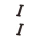 thumbnail image 1 of Placa de puerta decorativa Moyic de hierro negro B17--I 2Conjunto, 1 of 6