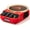 Red, variant on CD Player with  Speakers Built-in HiFi Dual Speaker Retro Portable CD Players for   Radio Music Player with FM Radio, Night Light, LCD Display for Valentine's Day Gifts(Red)