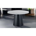 thumbnail image 2 of Mesa de Comedor Circular Senara Stone Blanca | Mesa Redonda Moderna para Comedor o Cocina Elegante, 2 of 3
