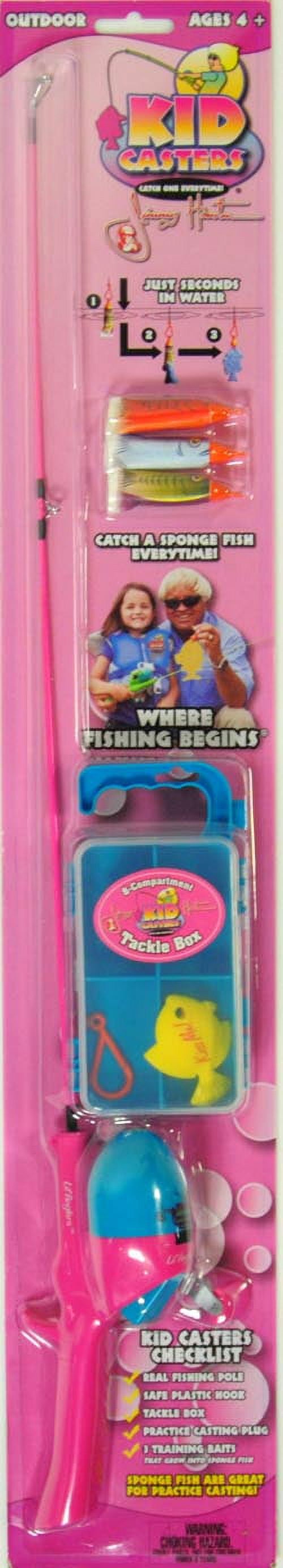 Kid Casters Jimmy Houston No Tangle Girls Fishing Rod – The