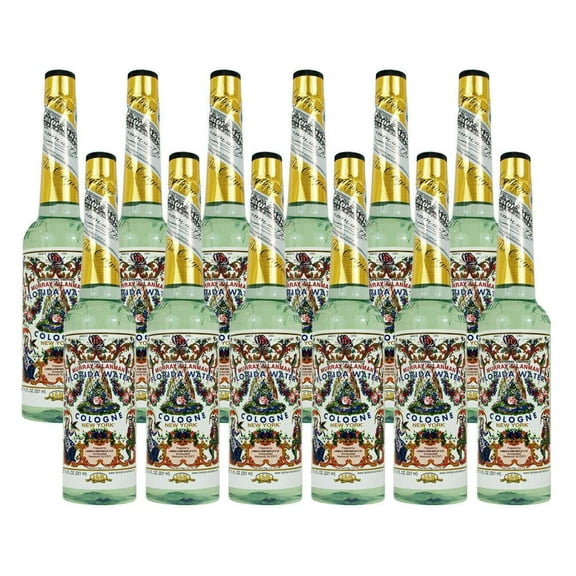 Florida Water Agua Florida by Murray & Lanman Cologne 7.5 Fl. Oz. (Pack of 12)
