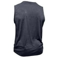 thumbnail image 6 of AnuYalue Men's Sleeveless Shirt Muscle Tank Tops Workout Henley Tee Shirts Crew Neck Gym Top Button Up Tshirt with Pockets, 6 of 7