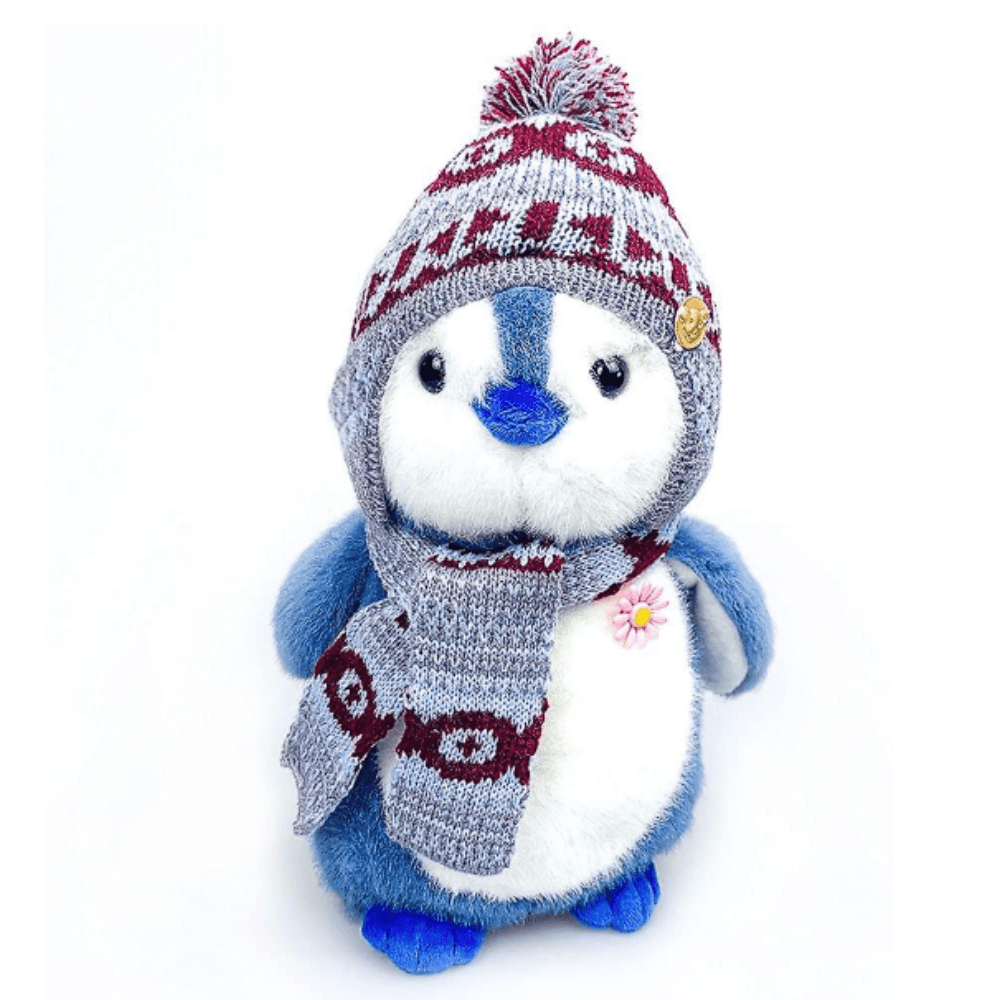 Cute Blue Penguin Plush Toy 7.9 inches, Penguin Plush Toy, Cute Penguin Plush, Penguin Plush, Cute Baby Penguin Stuffed Animal, Soft Penguin Stuff Plush Doll Gift for Kids Girls Boys Girlfriend