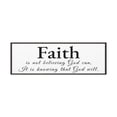 thumbnail image 3 of Scripture Walls Faith White Hebrews 11 Bible Verse Canvas Christian Wall Art Ready to Hang Unframed, 3 of 7
