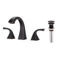 thumbnail image 1 of 2-Handle Bathroom Sink Faucet with Drain  Oil Rubbed Bronze, 1 of 7