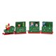 thumbnail image 1 of Bewildely 1 Uds tren de de Navidad adornos de Navidad Santa Claus juguetes para niños 2021 Navidad Noel accesorios de fiesta en casa regalo de Año Kits de decoración para fiestas trece Bewildely HA007890-13, 1 of 6