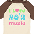 thumbnail image 4 of Inktastic I Love 80's Music Boys or Girls Long Sleeve Baby Bodysuit, 4 of 5