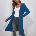thumbnail image 5 of Enjoytime Fall Winter Long Cardigans for Women Long Sleeve Open Front Hooded Knit Coat Warm Cozy Casual Oversized Outerwear with Pockets, 5 of 6