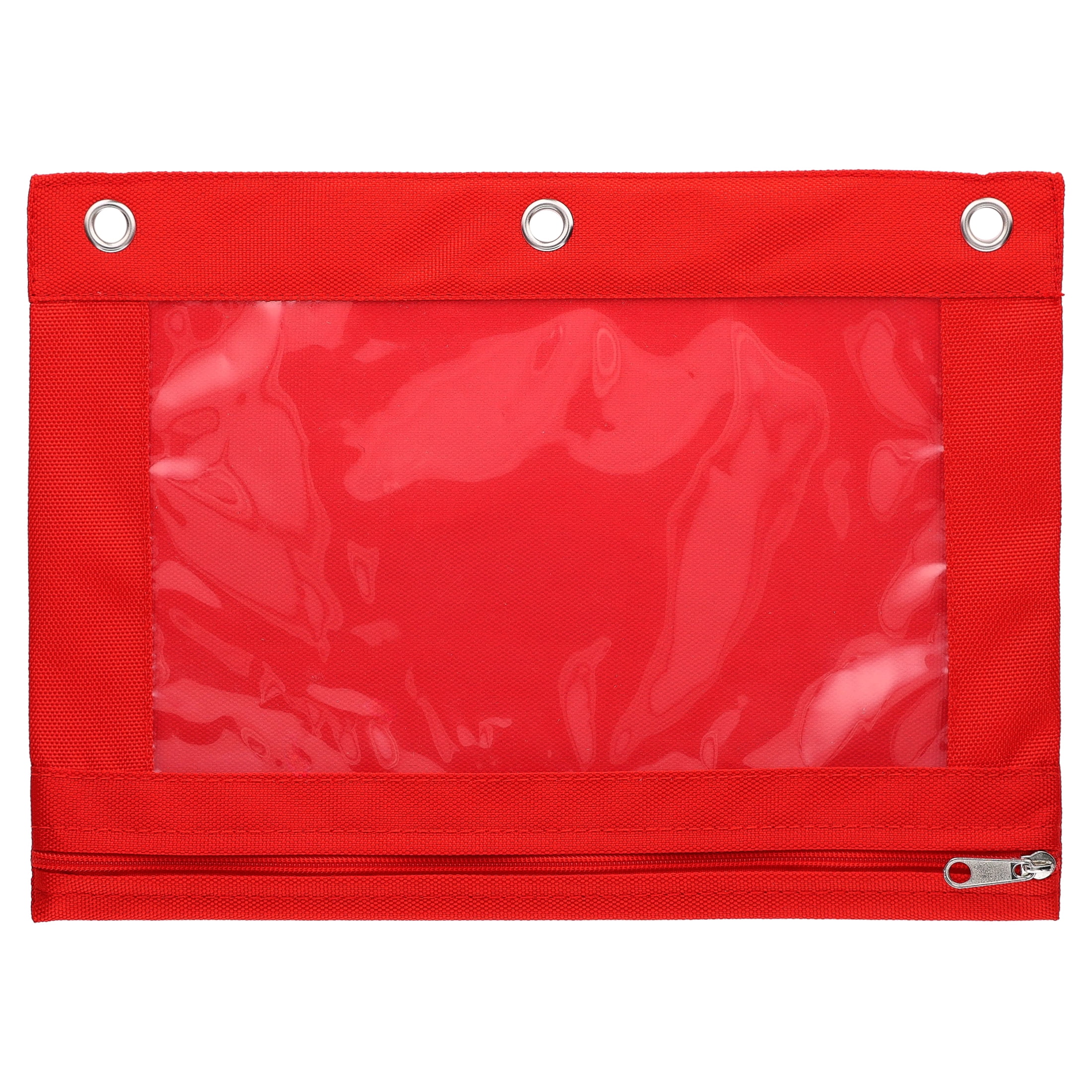 Pen+Gear Red Solid Binder Pouch