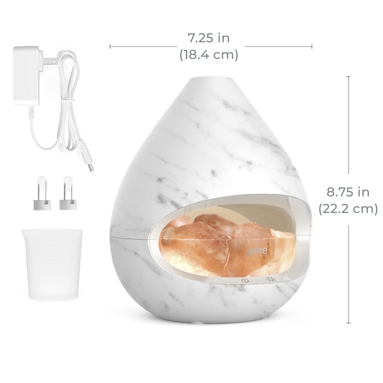 Pure Enrichment PureGlow Crystal Himalayan Salt Lamp & Diffuser photo 7