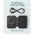 thumbnail image 4 of Cargador Inalámbrico Mous Negro 3 en 1 MagSafe Compatible para Múltiples Dispositivos, 4 of 8