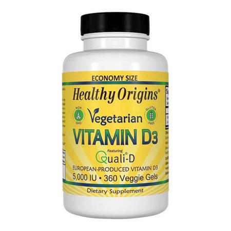 Healthy Origins Vitamin D? 5,000 IU Quali D Softgels, 360 Ea , 6 Pack
