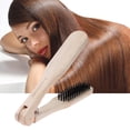 thumbnail image 3 of Cepillo de doble cara, plancha de madera para peluquería, plancha de madera doble para peluquería, herramientas de peinado naturales, calidad superior, 3 of 6