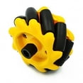 thumbnail image 2 of for Mecanum Wheel for Omni Wheel Motor Connector Tire for Smart Robot (wheel*4), 2 of 10