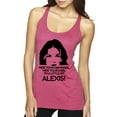 thumbnail image 1 of Hide Your Diamonds Exes from Alexis Quote Pop Culture Tri-Blend Racerback Tank Top, Vintage Pink, Large, 1 of 3