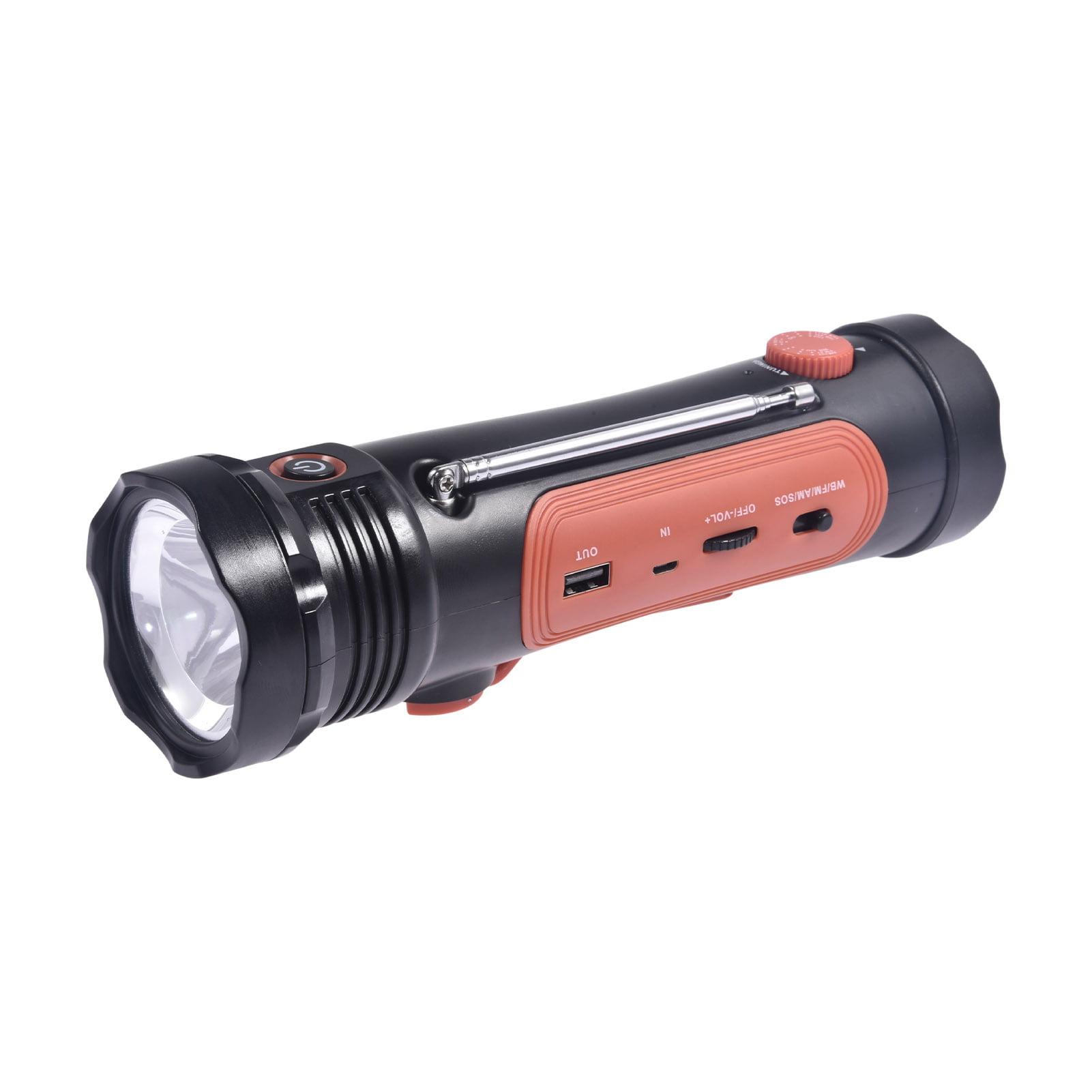 Small Bright 9 Bulb LED FLASHLIGHT Emergency Weather Survival Torch Lamp Light 