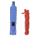 thumbnail image 1 of Ultraléger Titanium Urgence Whistle avec Cordon Réfléchissant Plein Air Survie Camping Randonnée Exploration, 1 of 7
