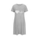 thumbnail image 4 of Camisón corto de mujer, vestido de largo medio con estampado de moda, camisón corto extragrande de mujer, camisón de manga corta con estampado de pecho a la moda, camisón de mujer, 4 of 6