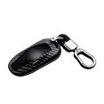 thumbnail image 1 of Carbon Fiber Style Auto Car Smart Key Fob Case Cover Accessories For Tesla Model 3 2018-2019 Model S 2012-2019, 1 of 7