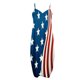 thumbnail image 4 of Maxi vestidos de mujer verano casual cuello en V sin mangas vacaciones playa bolsillos vestido largo Fridja hjkh6968, 4 of 5