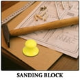 thumbnail image 3 of UPOUART Round Pu Sanding Blocks Self Adhesive Hand Sanding Tool For Ergonomic Grip For Comfortable Use Home Renovation, 3 of 6