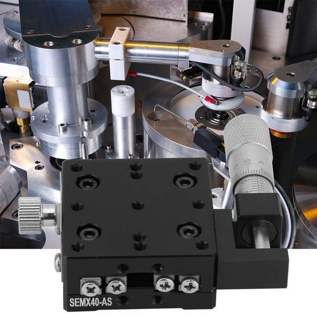 X Manual Linear Stages,X Micrometer Manual FinE SEM ASX Linear Stages X Cross Roller Linear Stages Reliable and Durable