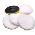 thumbnail image 4 of Langgg Car Polishing Pad Self-adhesive Buffing Pad Reusable Portable 7 Inch Car Cleaning Accessory, Type 3 set 4, 4 of 6