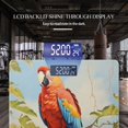 thumbnail image 3 of Bathroom Scale, Highly Accurate Digital Body Scale,Precisely Measures Weight up to 400 lbs-Macaw Parrot Perched On The Branch, 3 of 4