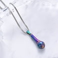 thumbnail image 3 of Singer's Microphone Pendent for Ashes and Chain Memorial Cremation Jewelry for Ashes Holder Van Urn Necklace for Ashes of Loved One, 3 of 5