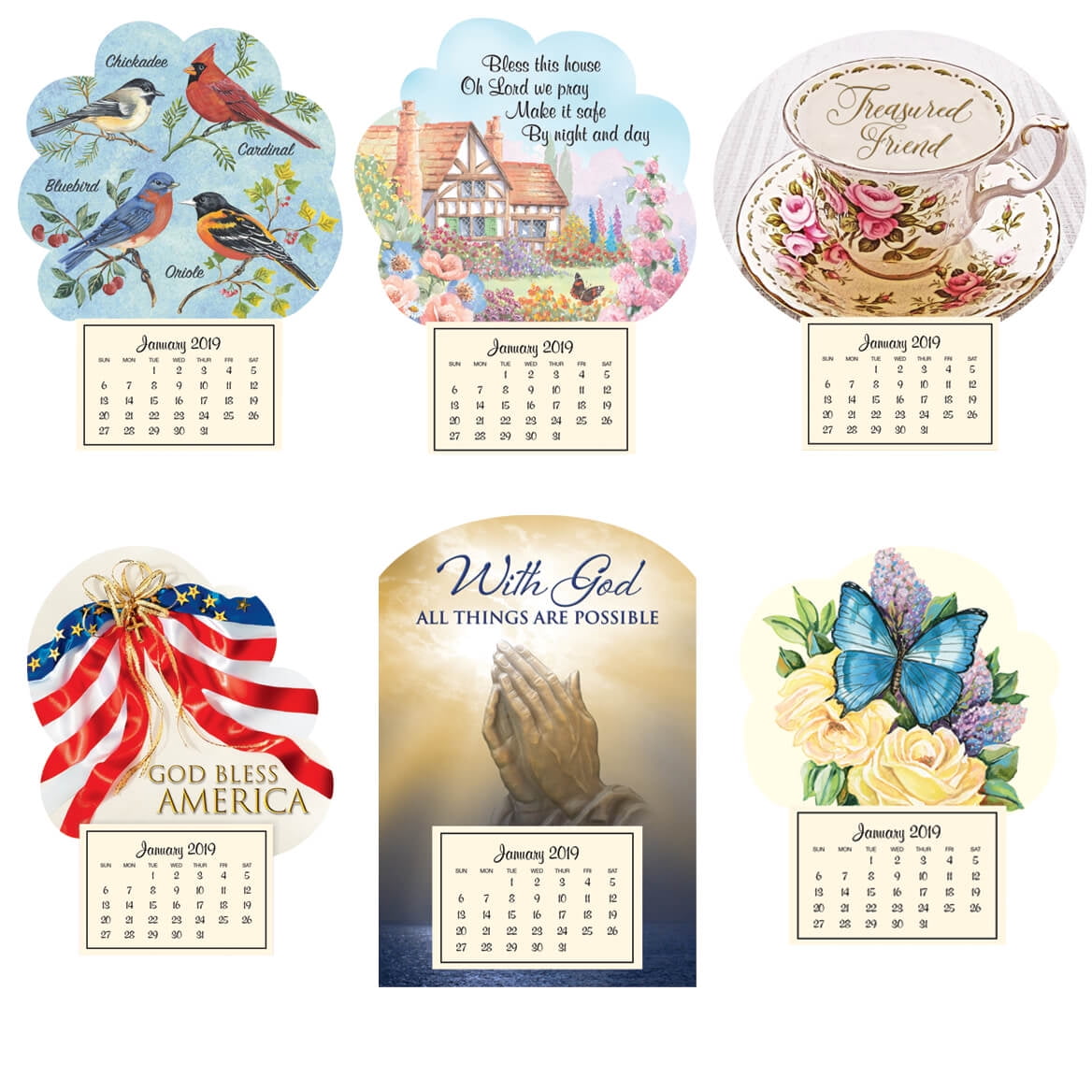 Mini Magnetic Calendars Ideal For Refrigerator Filing Cabinet Child 