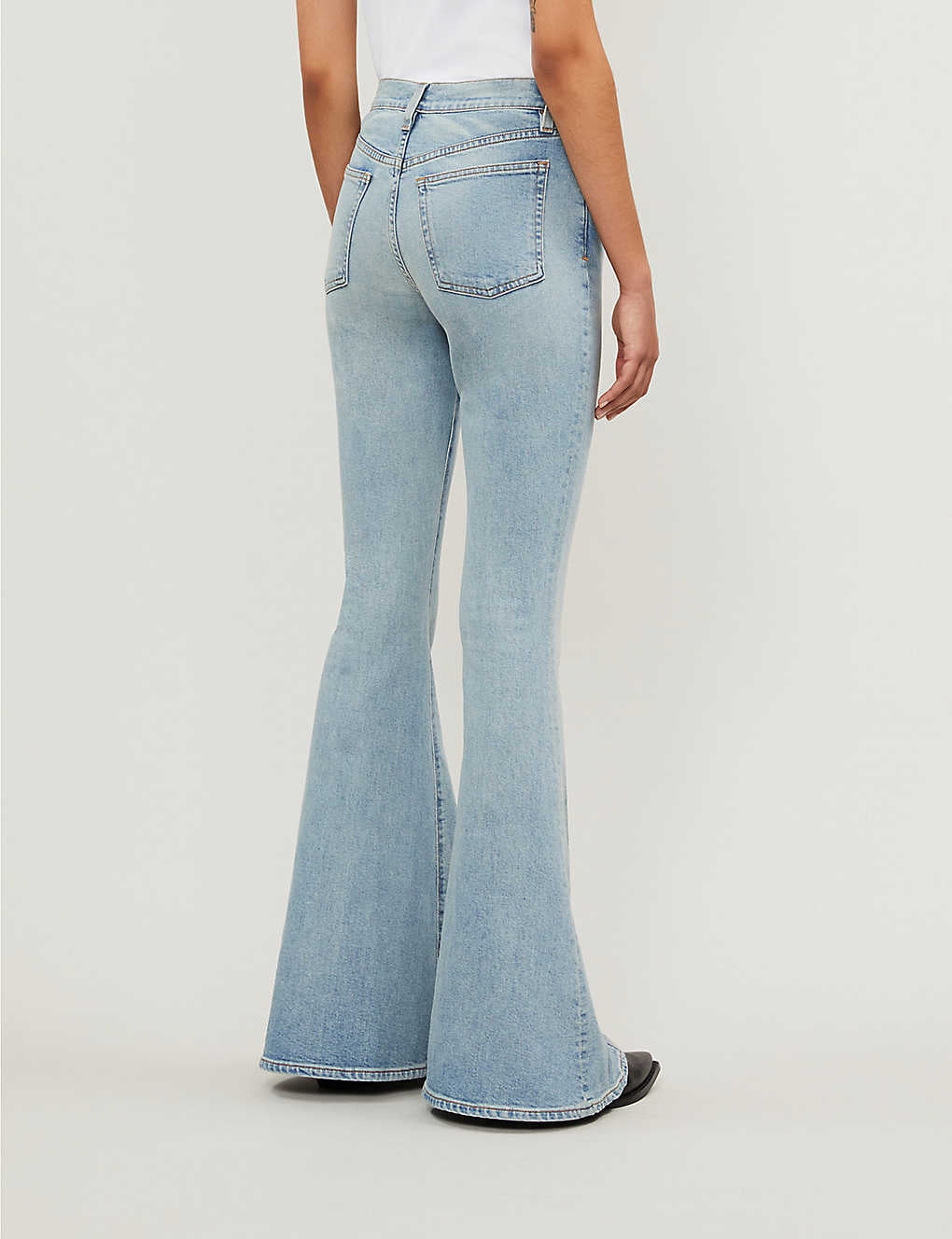 3x1 Women's CLOUD Mimi Cuttrell Maxime High Rise Bell Bottom 3x1 Women's CLOUD Mimi Cuttrell Maxime High Rise Bell Bottom