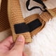 thumbnail image 2 of 1 sombrero de sol hueco con ala ancha, plegable, enrollable, para playa, de verano, de paja, anti-UV (caqui), 2 of 6