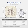 thumbnail image 3 of Easygdp Cowboys Riding Horses In Desert for 2 PCS Foldable Car Sun Shade Front Windshield Sun Protection Cover for Car, SUV, Truck-Large, 3 of 6