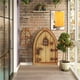 thumbnail image 5 of Billuyoard Puerta de hadas en miniatura DIY, añade un toque al patio, puerta de gnomo de jardín de hadas, buena madera Decoración del hogar No.1, 5 of 6