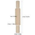 thumbnail image 4 of Rolling Stick Mud Rolling Solid Wood Clay Sculpture Tools Kit Baby Category Pin Pottery Craft Roller Pottery Clay Modeling Tools, 4 of 7