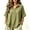 Z1-Army Green, variant on Asgosdo Summer Tops for Women Plus Size Half Sleeve V Neck Solid Color Loose Fit Blouses Basic Comfy Shirts