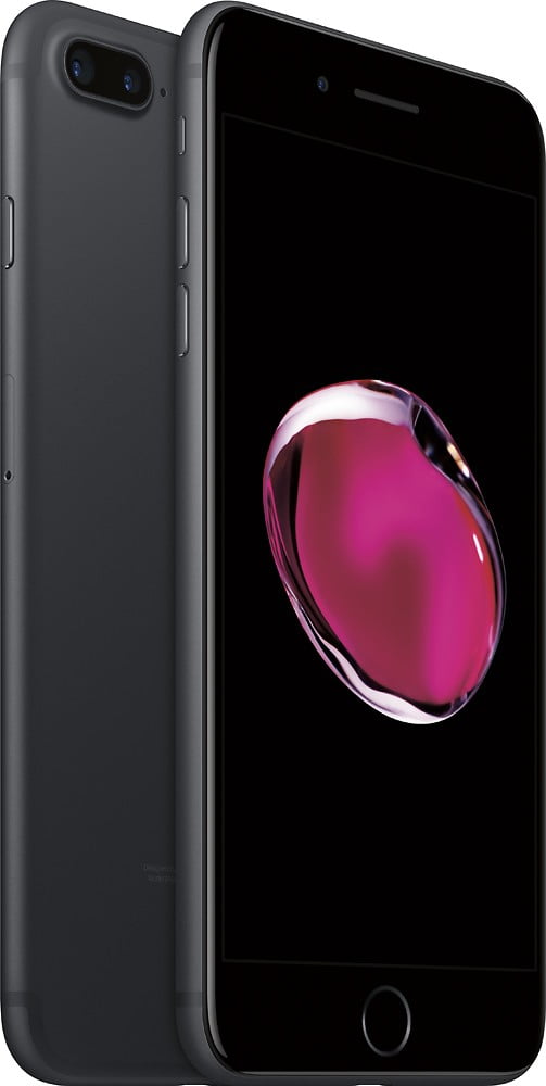 iPhone 7 Plus Jet Black 128 GB SIMフリー スマートフォン本体 スマートフォン/携帯電話 家電・スマホ・カメラ 大勧め