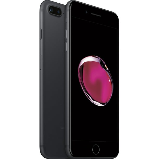 Apple Iphone 7 Plus 32gb Gsm Unlocked Black Used With Liquidnano Screen Protector Walmart Com Walmart Com