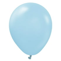 5 inch Kalisan Macaron Blue Latex Balloons (100 Pack) - Party Supplies Decorations