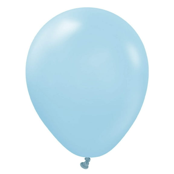 5 inch Kalisan Macaron Blue Latex Balloons (100 Pack) - Party Supplies Decorations