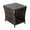 Brown, variant on Tcbosik Rattan Side Table, End Table with Storage, Patio Side Table for Indoor Outdoor Porch Lawn Poolside Garden Backyard Balcony, Brown