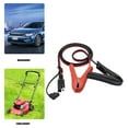 thumbnail image 2 of Automotive Charging Extension Cord 2Pin to Clamp Converters Power Cable 10A Heat Resistant Metal Cores, 2 of 9