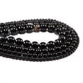 thumbnail image 6 of HOOUN Multicolor 4/6/8/610/12MM Natural Stripe Agate Beads Stone Loose Spacer Beads-Black-8mm【96pcs/76g】, 6 of 9