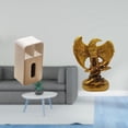 thumbnail image 2 of Escultura rectangular con forma de caja de pañuelos y servilletas, obra de arte decorativa para oficina, hogar, comedor, estanterías, regalo de fiesta, 2 of 8