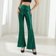 thumbnail image 4 of Pantalones acampanados micro bronceados con escamas de pescado de moda de estilo europeo y americano, pantalones casuales de mujer de alta elasticidad personalizados, 4 of 5