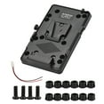 thumbnail image 3 of Andoer Adapter Plate,Plate Bmpcc Monitor -is2 V-mount Monitor Led Video Diy Power Supply Monitor L-ed Video Power Supply Battery V-mount V-lock Diy Battery Plate Qisuo V-mount Battery Ainn, 3 of 5