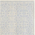 thumbnail image 5 of SAFAVIEH Cambridge Leslie Geometric Wool Area Rug, Light Blue/Ivory, 10' x 14', 5 of 6