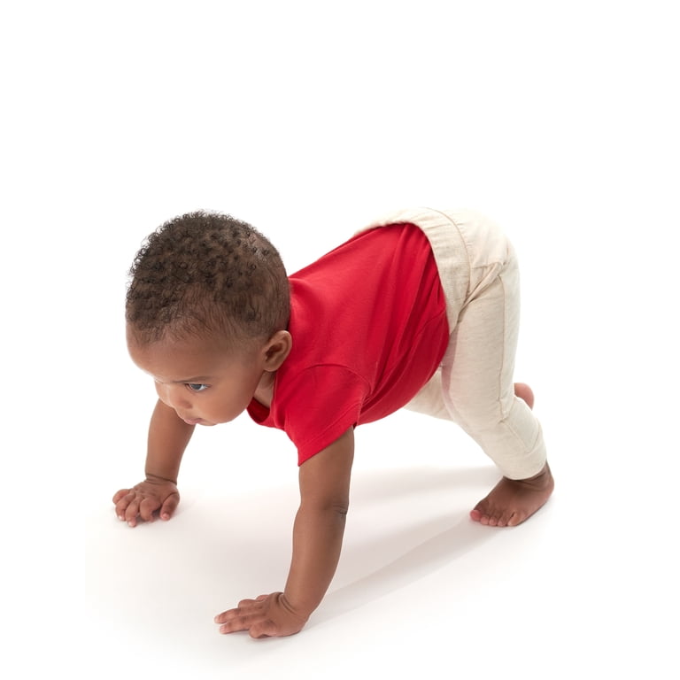 Gerber Baby Boys Premium Joggers, 3-Pack, Newborn-5T photo 2